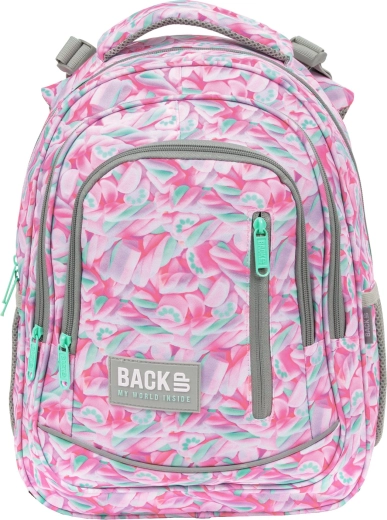 Suddivisione chiara: 3 scomparti e tasche per elettronica