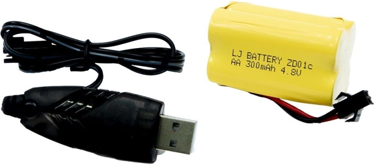 Accumulatore e ricarica USB