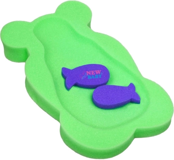 Tappetino in schiuma per vasca New Baby Basic orsetto verde