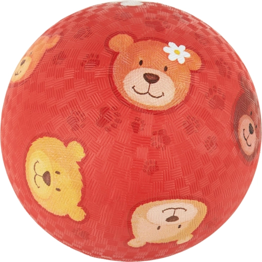 Palla in gomma sigikid con orsetti per giocare 17 cm