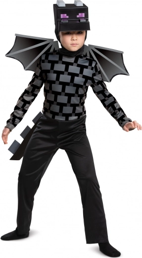 Costume Minecraft Ender Dragon per bambini (10–12 anni)