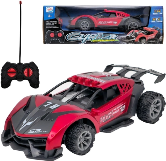 Auto da corsa telecomandata rossa