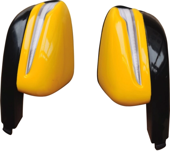Specchietti retrovisori per auto elettrica per bambini Mercedes-Benz AMG G63, gialli (sinistro + destro), 2 pezzi