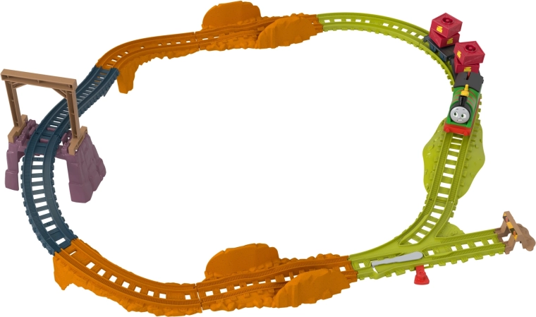 Circuito ferroviario per avventure sui binari