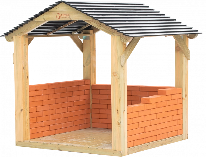 Mega set di costruzioni Classic World mattoncini in EVA 55 pezzi