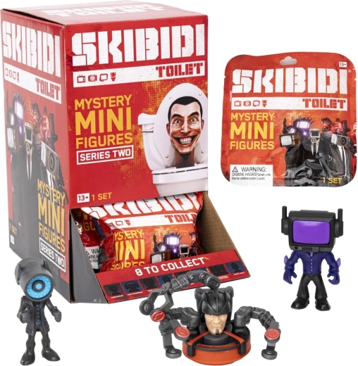 Minifigure mystery Skibidi Toilet serie 2