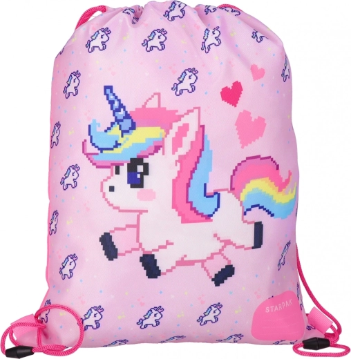Motivo Pixel unicorno