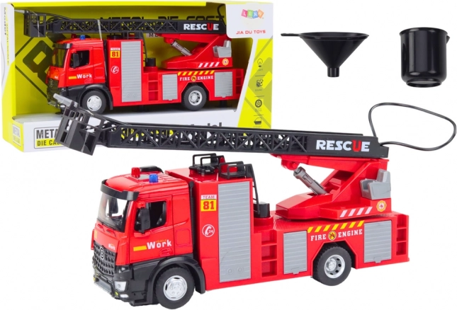 Camion Vigili Del Fuoco Con Braccio Estendibile