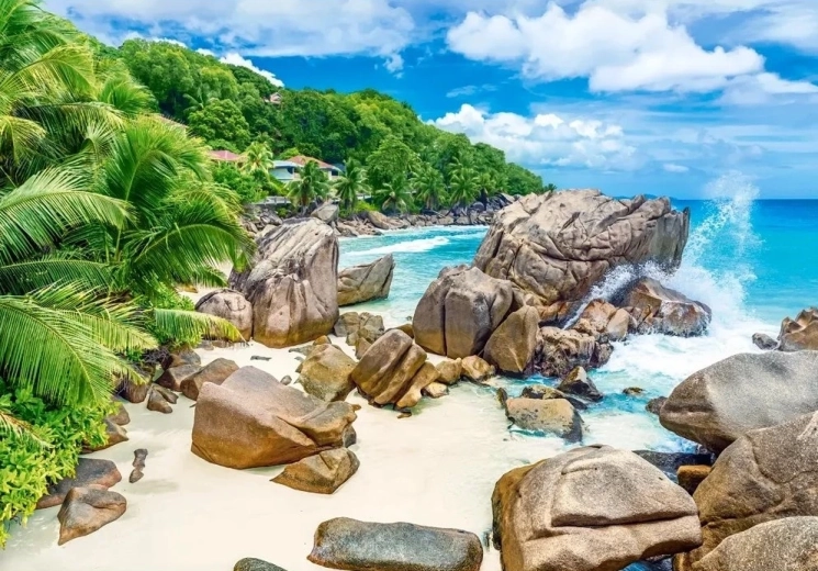 Puzzle La Digue, Seychelles 500 pezzi CASTORLAND