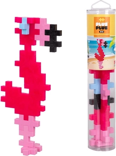 Plus-Plus BIG Tubo Fenicottero
