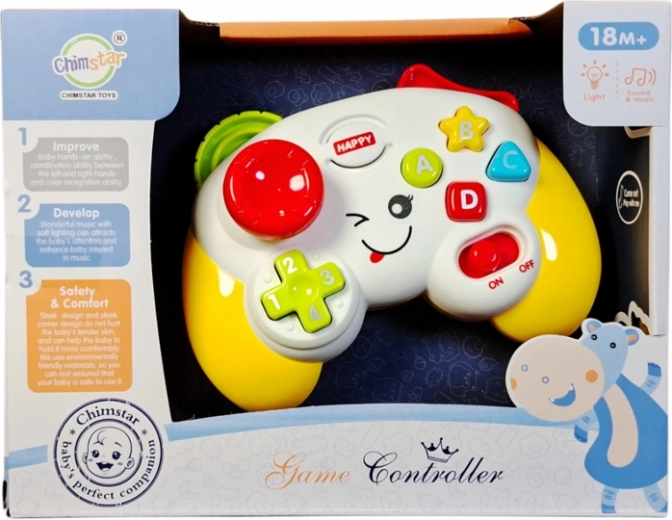 Gamepad interattivo per bambini con luci e suoni
