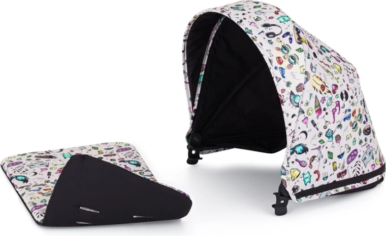 Petite&Mars cappottina per passeggino Royal3 Limited 100 Tattoo