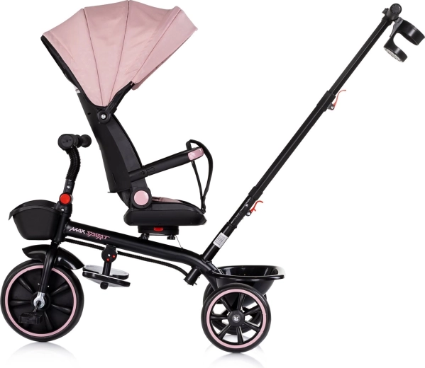 Cresce con il bambino – facile trasformazione in triciclo autonomo