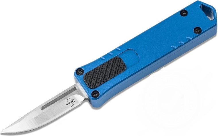 Böker Plus Micro USB OTF coltello automatico blu 4 cm
