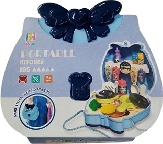 Portable Kitchen Bag set cucina per bambini in borsa
