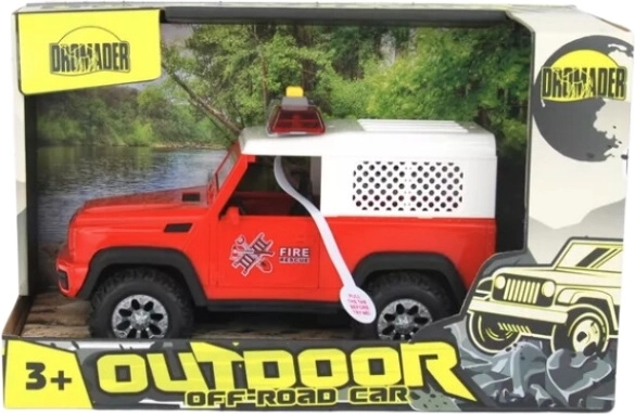 Jeep dei pompieri con effetti luminosi e sonori