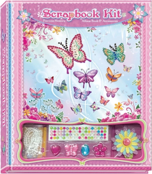 Pecoware set scrapbook decorazione farfalla