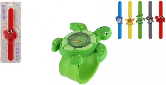 Orologio per bambini autoavvolgente in silicone Mondo Marino