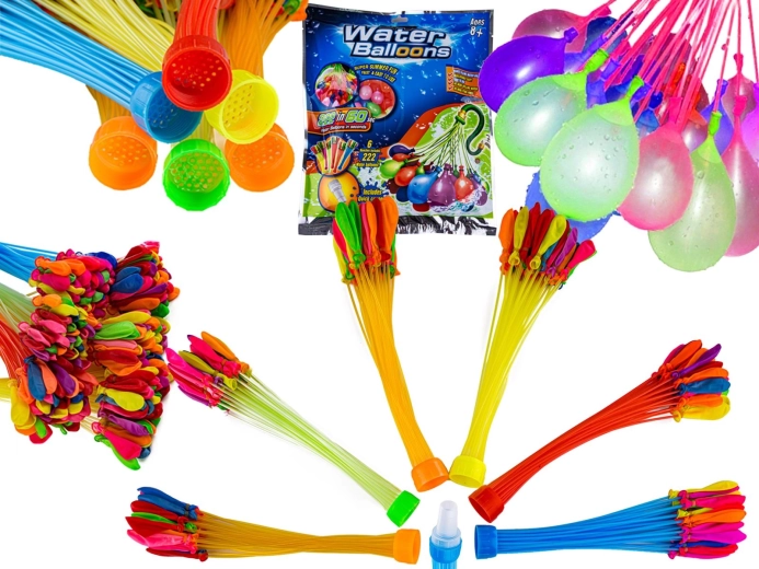Palloncini d’acqua autochiudenti per riempimento rapido 222 pz