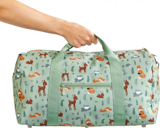 Borsa da viaggio per bambini A Little Lovely Company – Amici del bosco