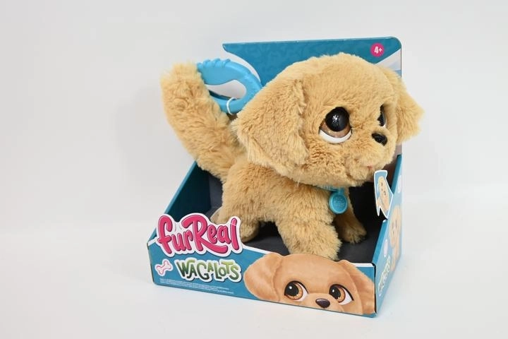 FurReal WaggLots golden retriever che cammina al guinzaglio