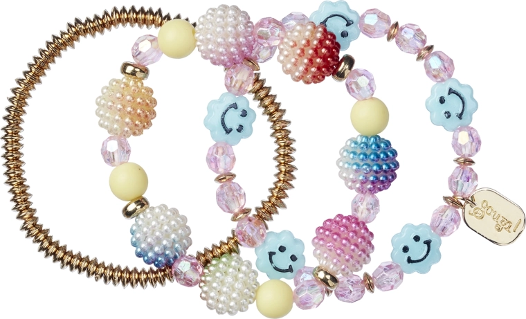 Souza! braccialetti Iris Smiley (3 pz)