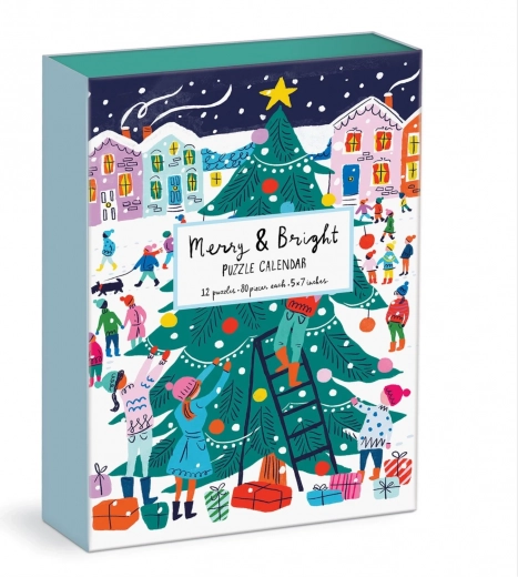 Calendario dell'Avvento Merry & Bright Puzzle