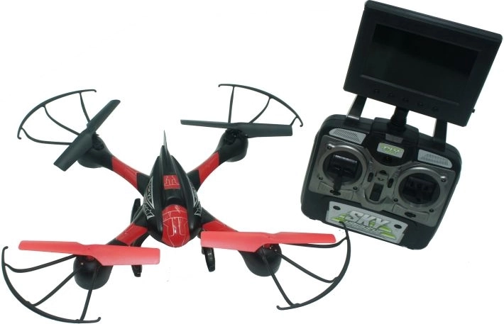 Trasmissione FPV in tempo reale sul monitor LCD