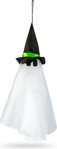 Fantasma spettrale con cappello da strega