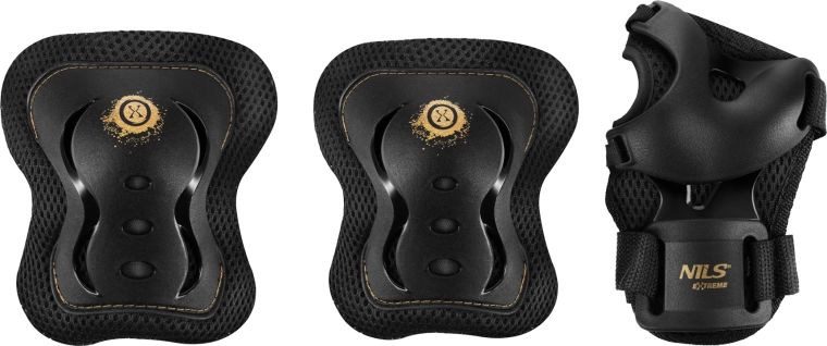 Set di protezioni NILS Extreme H320 Fly oro – M