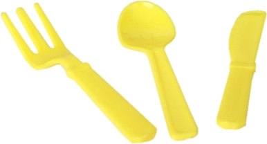 Posate sicure con bordi lisci