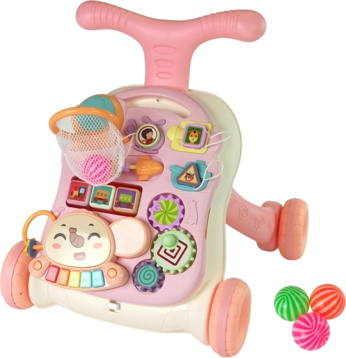 Pannello educativo rimovibile ricco di attività