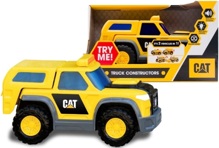 Cavalcabile CAT 2 in 1, veicolo da cantiere per bambini