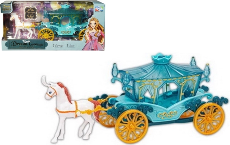 Carrozza con cavallo per bambini