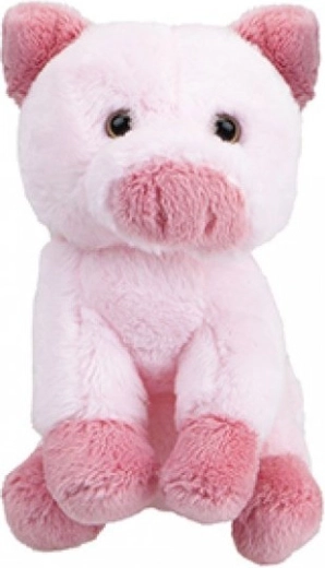 Maialino rosa di peluche 12 cm - 1 pezzo