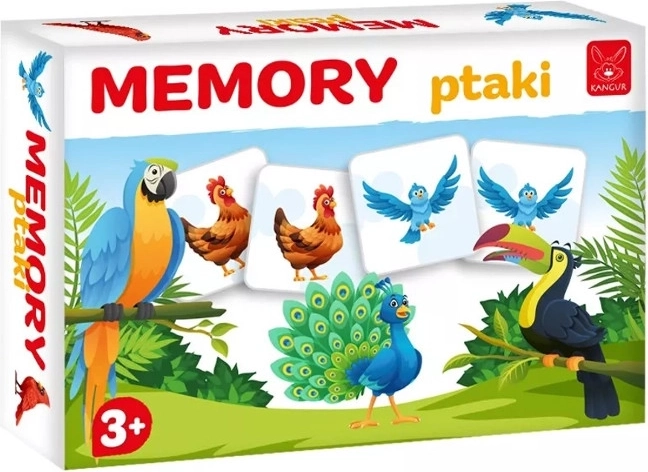 Memory Uccelli – gioco di memoria per bambini