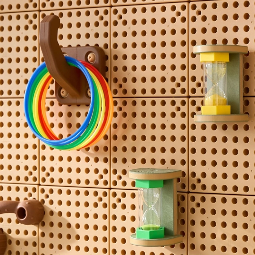 10 anelli colorati per apprendimento e divertimento