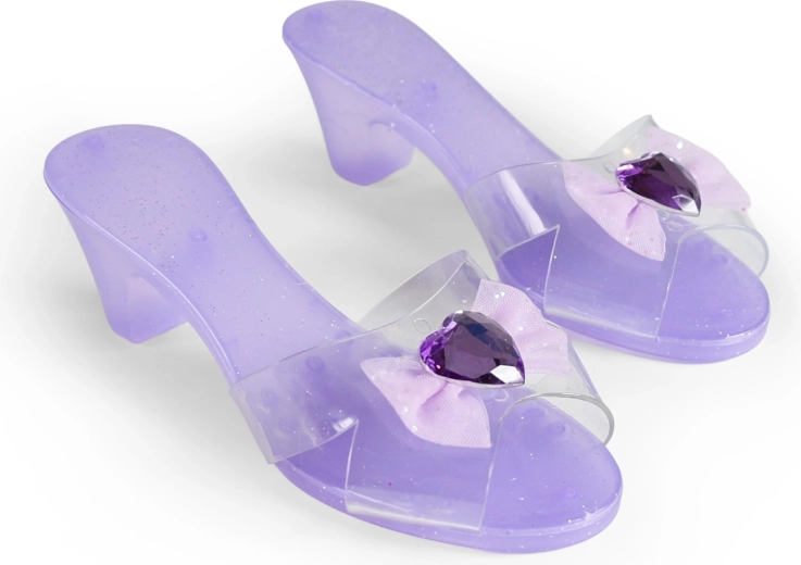 Scarpette viola per travestimenti