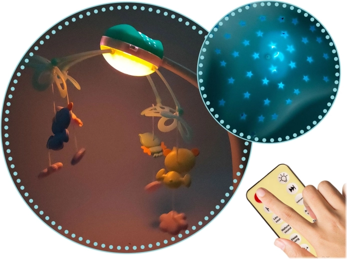 Proiettore e luce notturna per un addormentamento tranquillo