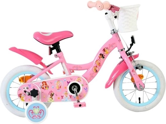 Bicicletta per bambini Disney Princess 12" con rotelle