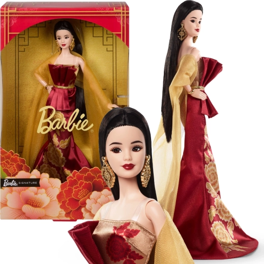 Mattel Barbie Signature bambola da collezione per celebrare il Capodanno lunare - 1 pezzo