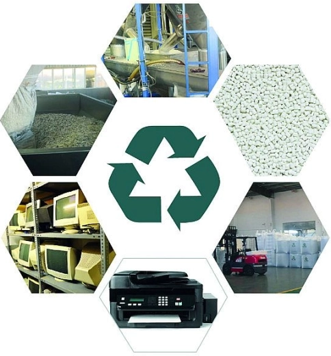 Materiale sostenibile con tracciabilità GRS