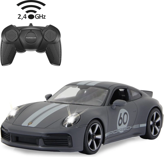 Auto RC Porsche 911 Sport Classic 1:16 grigia