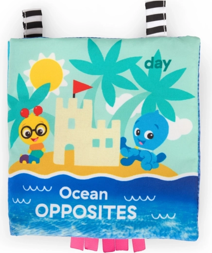Libro morbido delle attività Baby Einstein Ocean Opposites dalla nascita