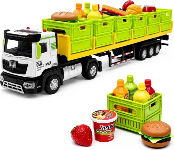 6 cassette con mini alimenti
