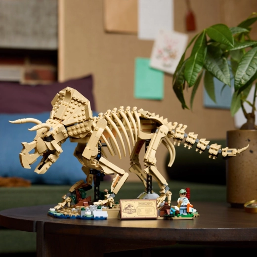 Base, targhetta e accessori da collezione di Jurassic Park
