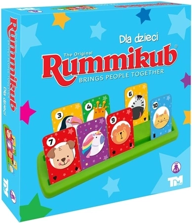 TMT Rummikub Junior – gioco da tavolo con animali