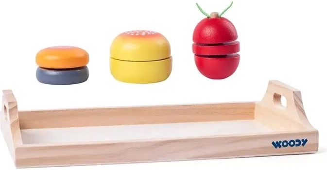 Set completo per la colazione su un vassoio