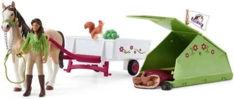 Set da campeggio ricco di accessori