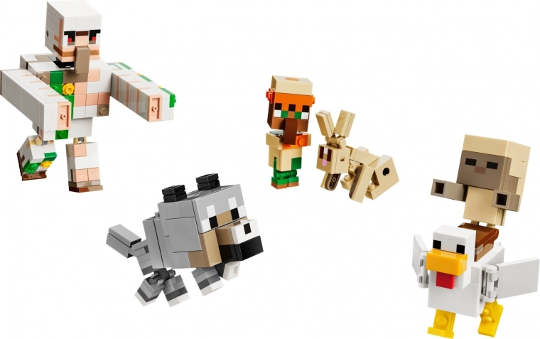 6 personaggi snodabili di Minecraft